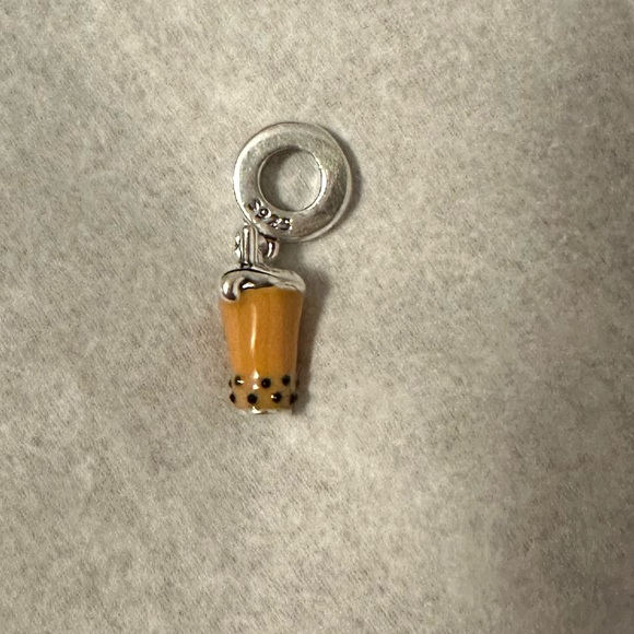 NWOT Bobba Tea Silver Pandora Fit Charm - Picture 4 of 10